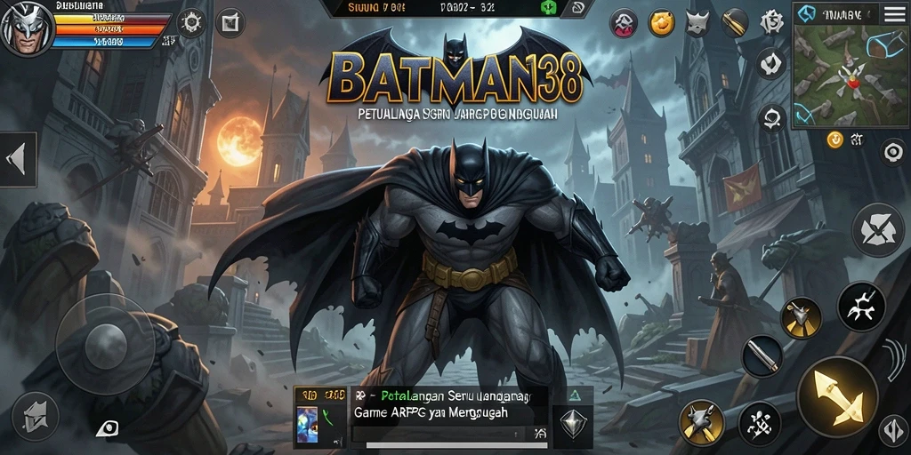 Tampilan aksi seru dalam gameplay BATMAN138 yang menegangkan.