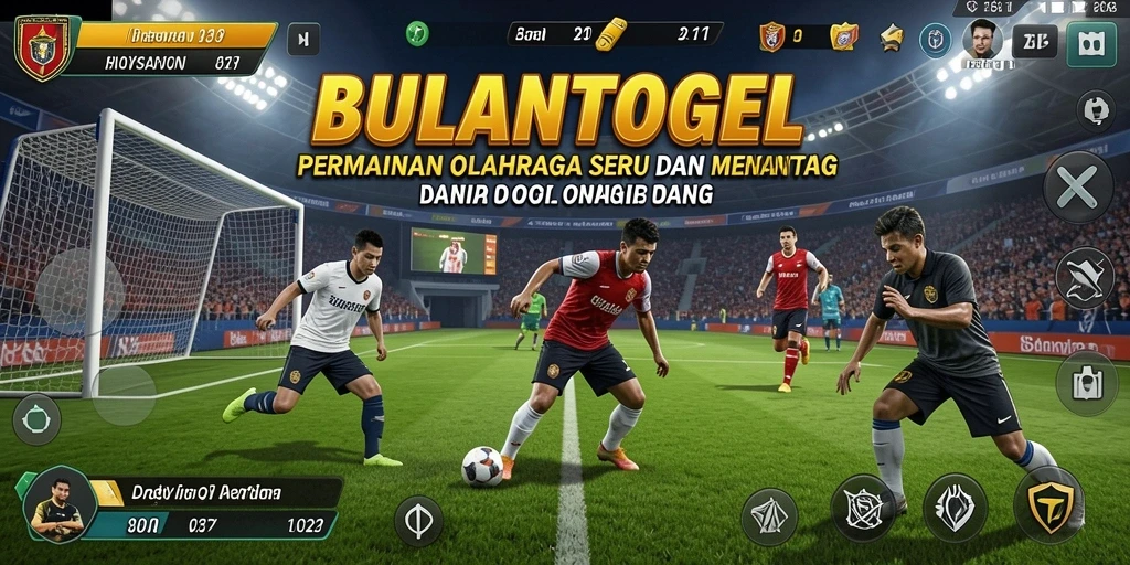Tampilan menarik dari gameplay seru BULANTOGEL.