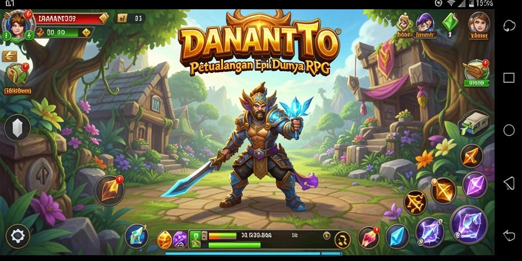 Tampilan gameplay DANANTOTO yang seru dan penuh aksi.