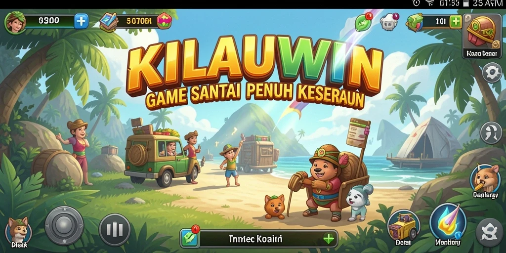 Tampilan menarik dari gameplay KILAUWIN yang menghibur.